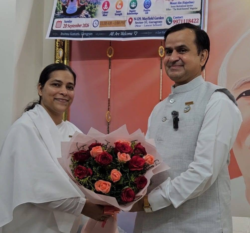 Busy Life Peaceful Mind Session at Brahma Kumaris Sector 51 Gurugram